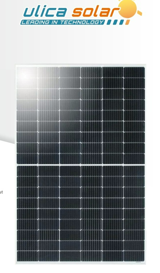 Ulica Mono 182mm 415W (Silver Frame)